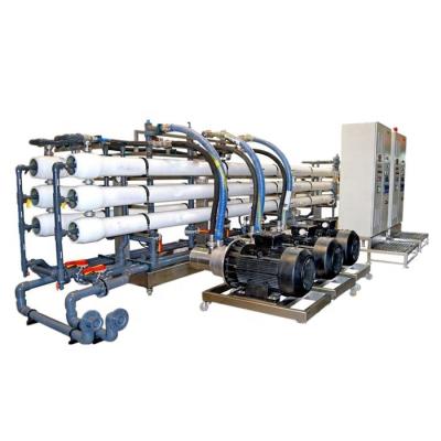 China Water Desalination Factory Price RO Seawater Desalination Machine / Seawater Filtration System for sale