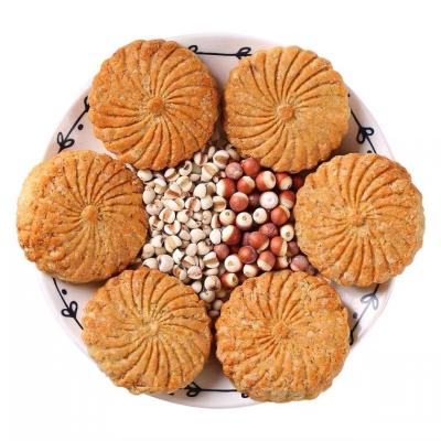 China Low Fat Yam And Barley Oatmeal Cookies Great Value Convenience Snacks for sale