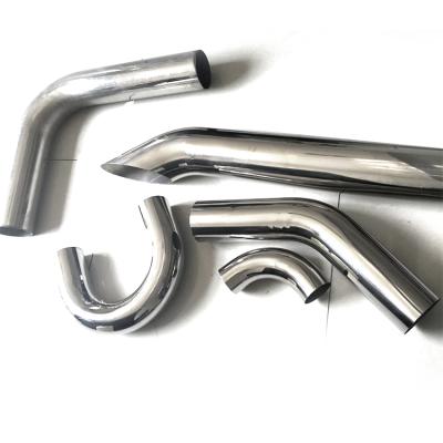 China Stainless / Aluminum Popular Header Tubing Mandrel Bend Tubing With Different Size for sale