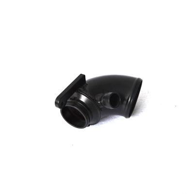 China Aluminum Turbo Intake Pipe Aluminum Outlet Pipes Tube Muffler Delete For Golf 7 Audi A3 Black for sale