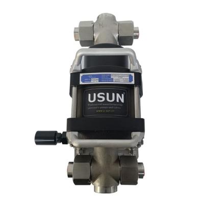 China Automotive Industry USUN High Quality Model: AFD60 Stainless Steel High Pressure Double Action Pneumatic Hydraulic Testing Pump for sale