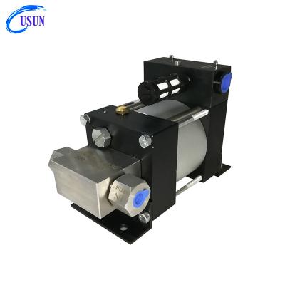 China Cheapest USUN MARITIME Model: M130 500-1000 Bar Output Small Portable High Pressure Hydraulic Pneumatic Test Pump For Pipe Testing for sale