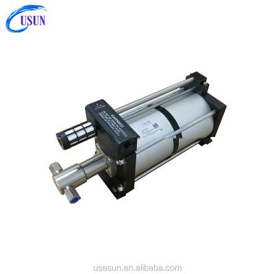 China Automotive Industry USUN Brand Model: Double Driven High Flow 2AH High Pressure Pneumatic Liquid Test Pump For Valve Testing for sale