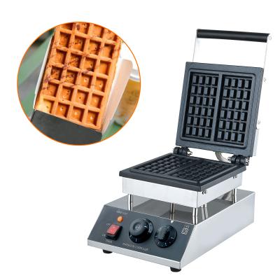 China Promotion Adjustable Best Prices Commercial Electric Automatic Egg Waffle Maker Machine Non-Stick Waffle Makers For Paninis for sale