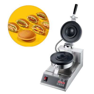 China Thermostat Adjustable OEM MOLD Maker with Flying Saucer Panini Sandwich Press Commercial Non-Stick UFO Burger Maker Machine in CE for sale