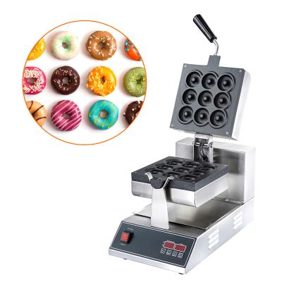 China Commercial Supplying Commercial Electric Baked Donut Machine Making 12 Pieces Of Donut for sale