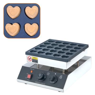 China Restaurant Factory Price Custom Design Cheap Buns Machine Love Shape Mini Egg Waffle Maker Pancake Maker With CE/Rohs for sale