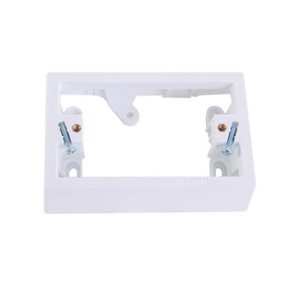 China PC + OEM ODM Factory Made Copper Design Own Brand Mass Australia Wall Switch 34mm Mounting Bracket for sale