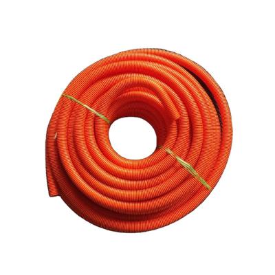 China Australian Plastic PVC Electrical Flexible PVC Corrugated Conduit for sale