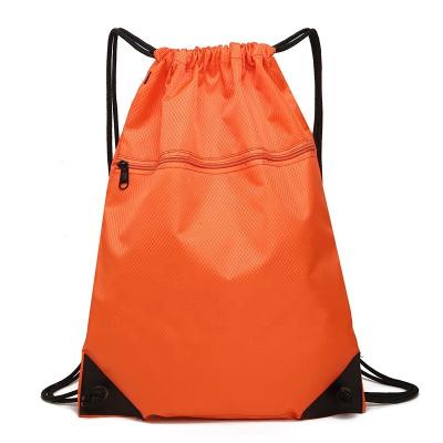 China Outdoor nylon drawstring bag opening in high quality high guality single double shoulder keychain for sale