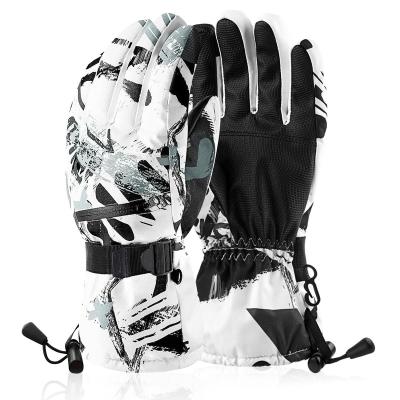 China Warm Winter Snow Gloves Breathable Waterproof Winter Gloves For Men Women Skiing , Snowboarding for sale