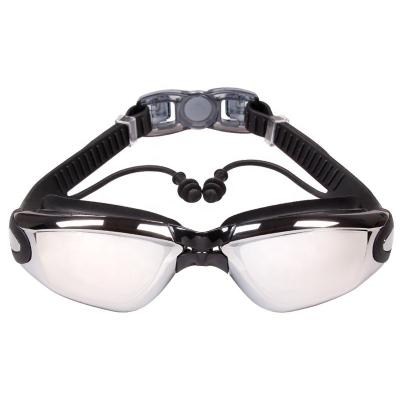 China Comfortable Waterproof Anti Fog High Definition Myopic Adult Swimming Goggles for sale