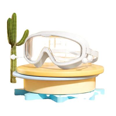 China High Quality Waterproof Large Frame Waterproof Anti Fog Professional Children Swimming Glass for sale