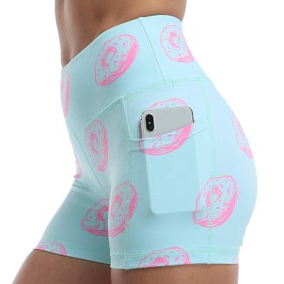 China Breathable Triangular Design High Waist Workout Fitness Gym Yoga Shorts Leggings For Women for sale