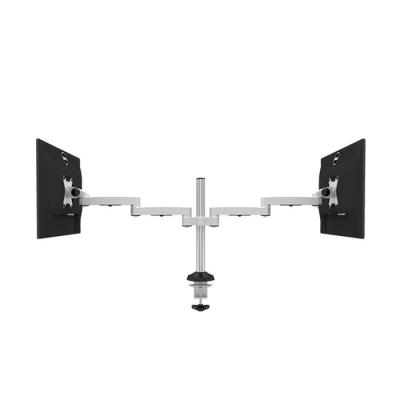 China Mobile Monitor Arm Ameely Double Monitor Arm Aluminum Alloy Monitor Bracket Table Bracket for sale