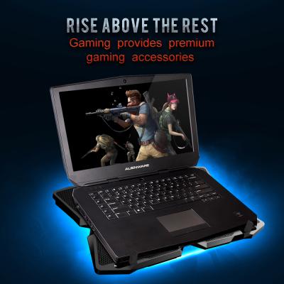 China Cooler Notebook Pad Gaming Accessories Notebook Cooler Pad 4 USB Fans Laptop Cooler Stand for sale