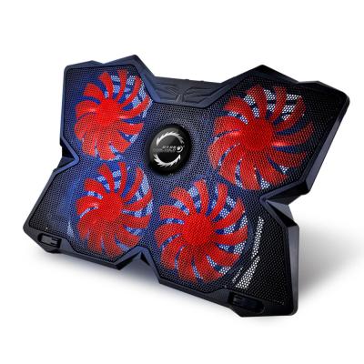 China â ‰ ¤ 17 Fan Coolcold 4 Big Fan Laptop, Amazon Best Seller Cooler Laptop Stand for sale