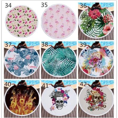 China 2018 Fashion Flamingo Print Beach Towels 95% Cotton Towel QUICK DRY Fabric Bathing Towels Wholesale for sale