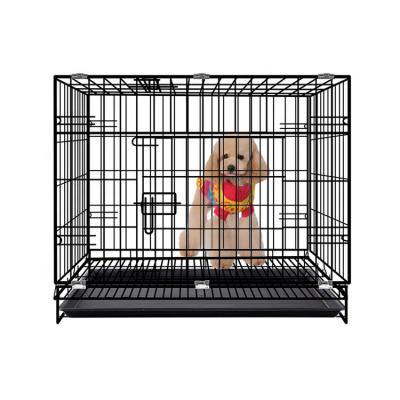 China Fo Shan Factory Hot Selling Foldable Breathable Pet Cages Carriers With Toilet for sale