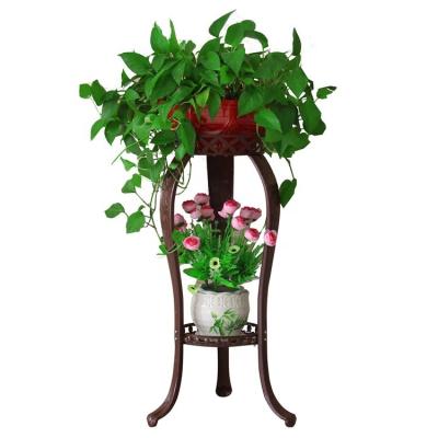 China Corrosion Resistance European Style Home Decoration 2 Tiers With 3 Colors Factory Detachable Rack for sale