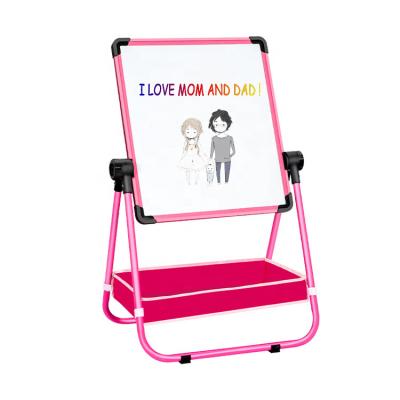 China Corrosion Protection Rustproof Double Sided Foldable Kids Easel Rotation 360 Degrees for sale