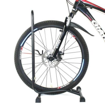 China Durable L Shape Multifunctional Floor Bicycle Rack With Hooks for sale