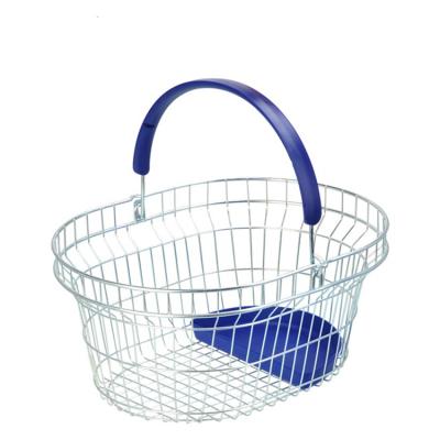 China Cheap Good Quality Modern Metal Shopping Basket /metal Wire Basket Anti Rust Corrosion Protection for sale