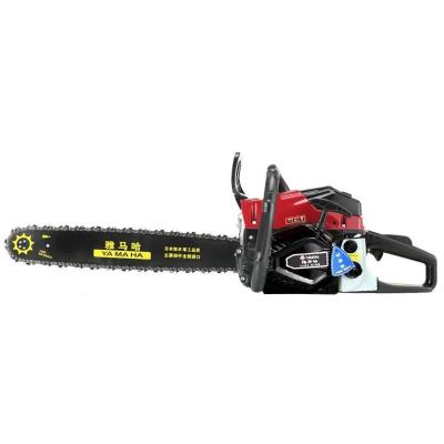 China 2-Stroke 58cc Gasoline High Power Chainsaw Handheld Cutter Lithium Wood Chainsaw for sale