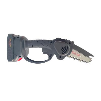 China Mini Lithium 18V Chainsaw Electric Power Cordless Chainsaws Portable Electric Chainsaw For Yard Tree 4.0Ah for sale