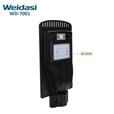 China sensor street light led wireless solar street light with outdoor controller remote sensor street light for sale