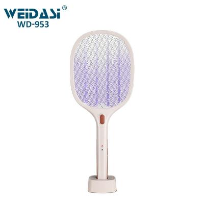 China Mosquito Swatter Rechargeable Battery Stocked Electric Mosquito Killer With USB Input Port Easy To Hang for sale