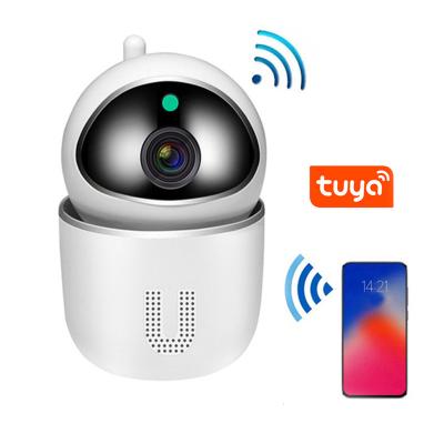 China Human Motion Tracking Tuya Smart Indoory Security Camera Baby Monitor Two Way Audio Dog and Nanny Cam with App Motion Detect Work with Alexa and Google for sale