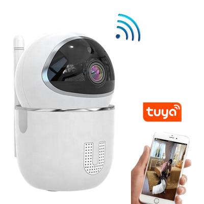 China Human Motion Tracking 1080P IP Camera 2MP Tuya Smart Wireless WiFi Security Surveillance CCTV Nanny Baby Cam Two Way Audio Work with Alexa and Google for sale