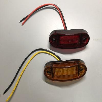 China 2.5 inch ETK-SL-019 led side light with 6 LED red yellow white color ETK-SL-019 for sale