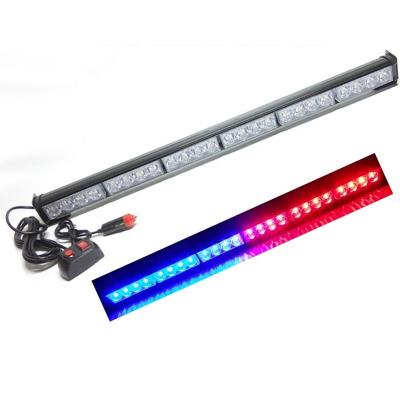 China 2022 12V 24W Red Blue 6*4LED Strobe Signal Work Light Bar Car Turn Signal Pick Up Amber Yellow LED Marker DRL Fog Lamp ETK-LED-FWL-1R-6LED-24W relief for sale