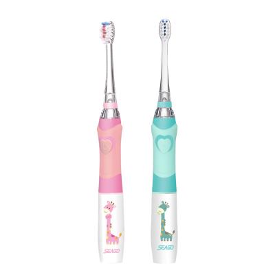 China SEAGO Manufacturer SG977 Battery Operated Wholesale Kids and Battery Operated Baby Electric Toothbrush for sale