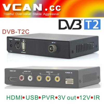 China DVB-T2C decoder mobile digital car DVB-T2 TV receiver tuner DVB-T2 STB DVB-T2 modulator for sale