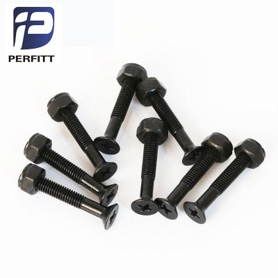 China Adult Black Skateboard Rack Screws Hardware For Skate Board Deck Bolts And Nuts for sale