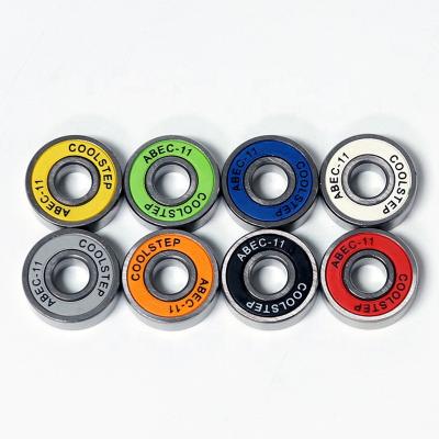 China Skateboard Bearings 6001zz Rubber Sealed Deep Groove Ball Bearing High Speed ​​And Low Noise Hot Selling for sale