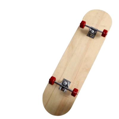 China New Product Blank Youth Maple Skate Board Decks Skate Board Rocker Doubles Skateboard Blank DIY Skateboard for sale