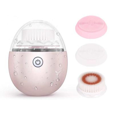 China Acne Treatment Professional Electronic Face Cleansing Brush, New Design Mini Facial Sonic Facial Cleansing Brush for sale