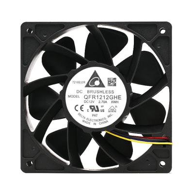 中国 S9 S17 Antminer L3+ S19の無声ファン120 x 120 x 38mm 12v 4 Pin 販売のため