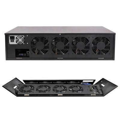 Chine 847 pro carte mère Rig Case Box de Gpu Riserless du corps de mine du châssis GPU 8 à vendre