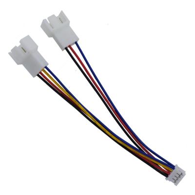 China 1.3mm Erweiterungs-Kabel Asic-Bergmann-Parts 3 Grafikkarte-Fan-Adapter Pin 4 Pin Power Supply Cable For zu verkaufen