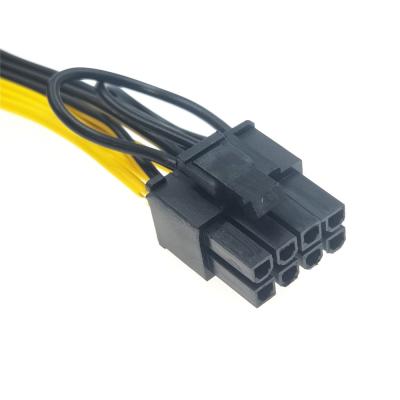 China De Mijnwerker Parts 8 Pin Psu Cable 2 Haven 18 van PCIE 8p Asic AWG-Draad Te koop