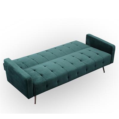 China Furniture Sofa Set Luxury Design High Quality Green Sofas Sofa Beds Low Prices Foldable Sofa for sale