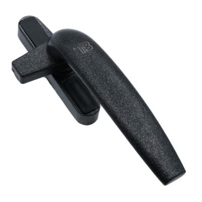 China DTB-ZQ02 China Factory Price Modern Door Lock Handle Carton Packing Black Custom Window Handle Pull Recessed Window Handle for sale