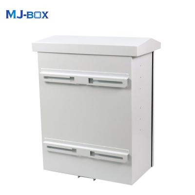 China Outdoor Outdoor Electronic Equipment CCTV Cabinet Fencing Box Pole Rack Cabinet Pole Mount Fence for sale