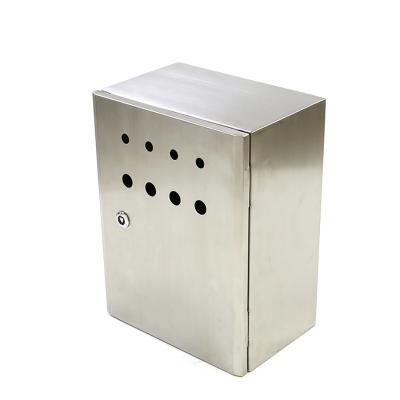 China Electric enclosures outdoor and indoor conduit metal controller aluminum shell outdoor custom distribution box with button ip65 diy outdoor cabinet for sale