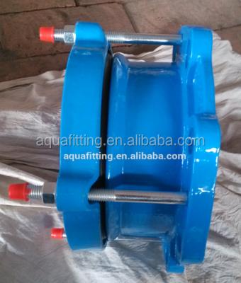 China MALLEABLE IRON Ductile Iron Universal Flange Adapter For PVC Pipe DN600 for sale